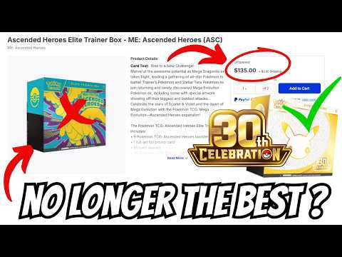 Pokemon Investing Is ON HOLD Due To 30th Celebration!