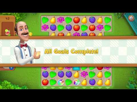 Gardenscapes Level 43