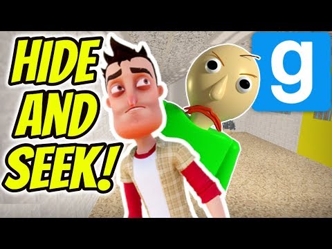 GMOD BALDI'S BASICS HIDE AND SEEK! Garry's Mod Gameplay With Spycakes Beautiful OB and Camodo Gaming