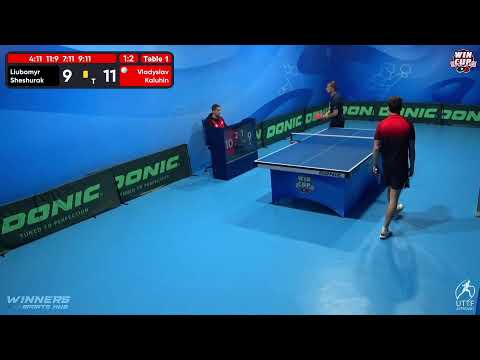 16:00 Liubomyr Sheshurak 1 - 3  Vladyslav Kaluhin West 3 WIN CUP 12.10.2022 | TABLE TENNIS WINCUP