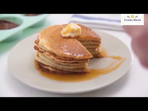 Trends-Markt - Teig Portionierkrug für Backwaren mit Rezeptbuch