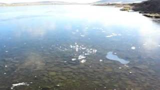 Harray Loch, Orkney,  frozen over (2005)
