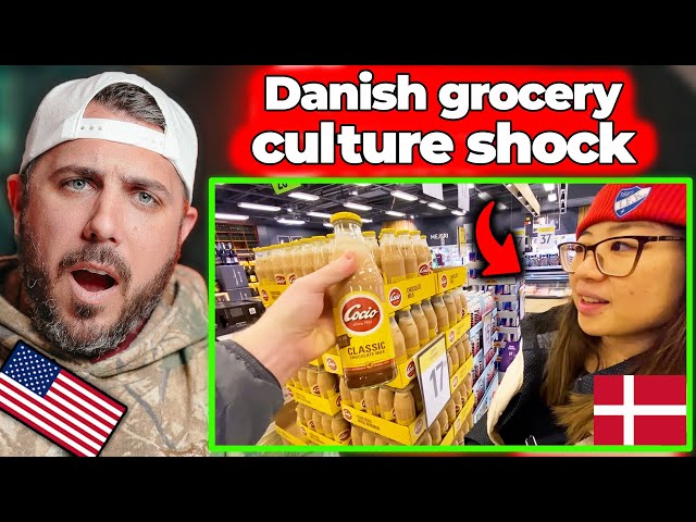 American Reacts to Danish Supermarket Prices 😳