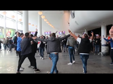 10 GERMAN BOMBERS IN THE AIR | England fans at Wembley vs Czech Republic
