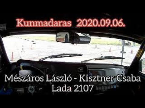 III. Intercars Power Sprint. Kunmadaras 2020.09.06. Mészáros László - Kisztner Csaba Lada 2107
