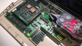 AMIGA 500 - 2000 Accelerator card CSA Mega-Midget Racer 68030 CPU 68882 FPU Test/Review