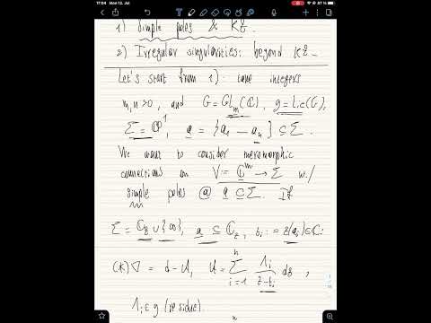 Gabriele Rembado - Quantisation of moduli spaces of meromorphic connections