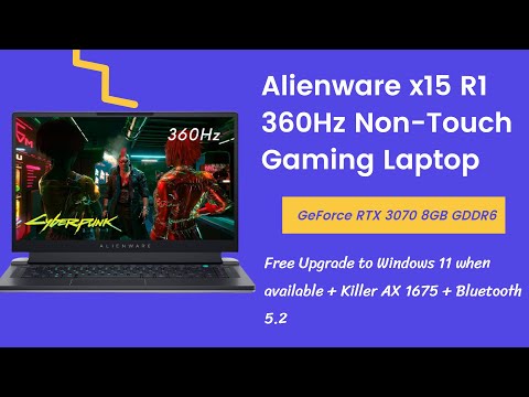 Alienware x15 R1 Laptop with FHD 360Hz