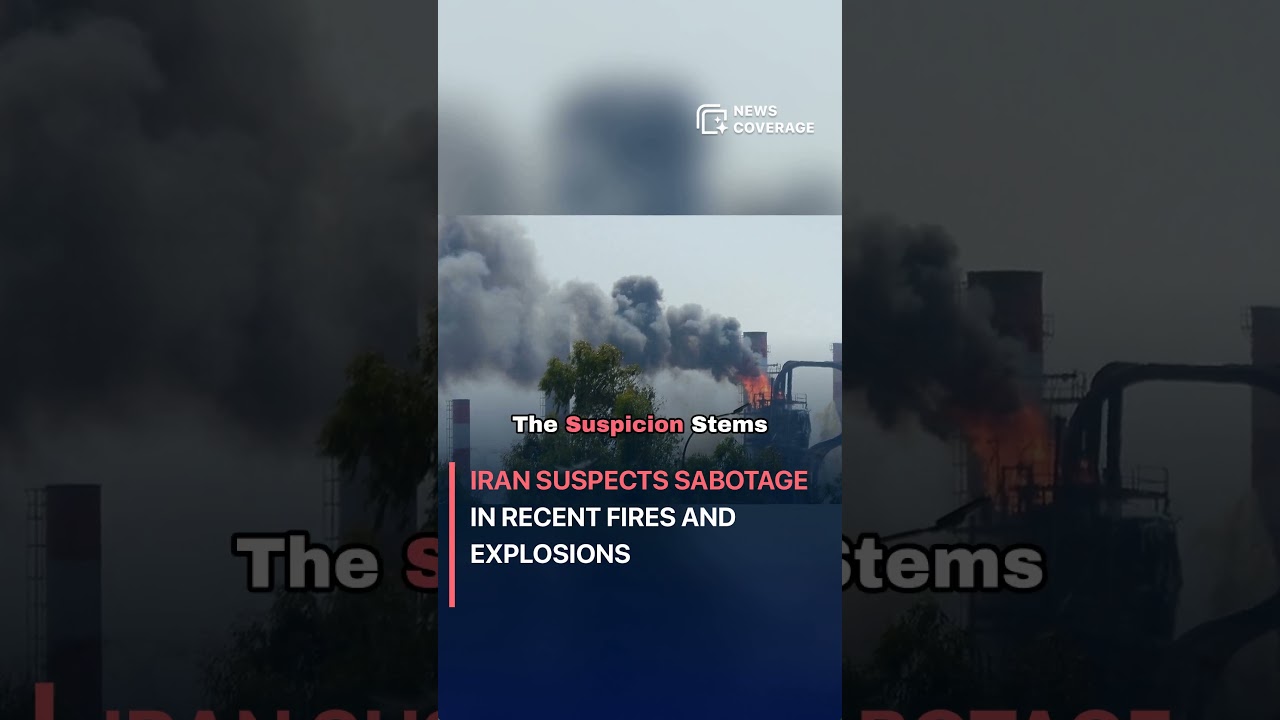 Iran Suspects Sabotage in Recent Fires and Explosions #worldnews #news