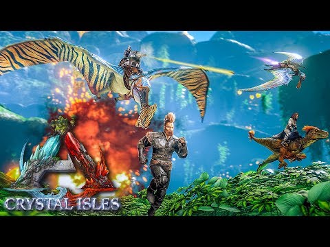 NEW ARK UPDATE! CRYSTAL ISLES & TROPEO FIRST LOOK! (ARK: Crystal Isles)