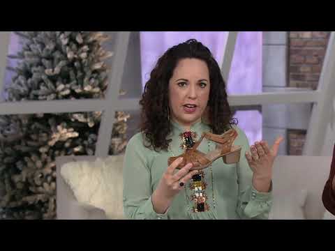 Earth Origins Leather Mary Janes - Marietta Michaela on QVC