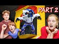 FNAF Security Breach In Real Life Sundrop Moondrop Superstar Daycare Part 2