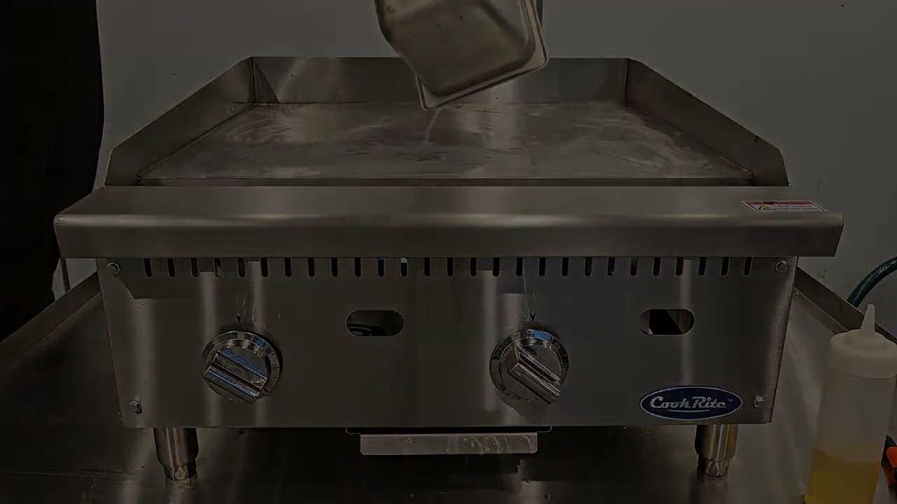 Atosa ATTG Griddle Operation