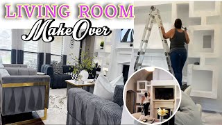NEW * EXTREME LIVING ROOM MAKEOVER 2025 | NEW DECORATING IDEAS | EARLY SPRING HOME DECOR