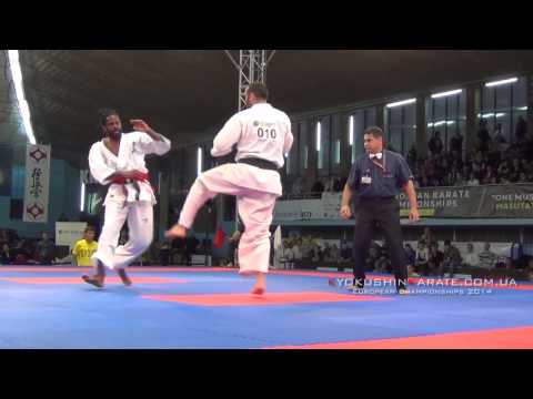 Open EC 2014, 1st round  Kiril Boev (Bulgaria) - Jahmaine Christie (Great Britain, aka)