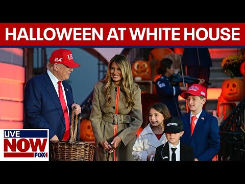 President Trump and First Lady host Halloween event at White House | LiveNOW from FOX