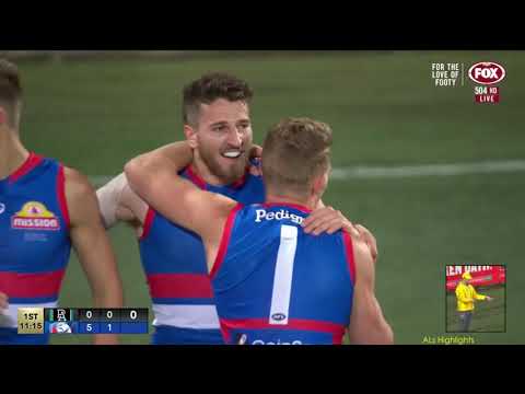 1ST HALF | 2021 Preliminary Final | Western Bulldogs highlights vs Port Adelaide