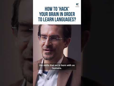 Learn languages FAST! How to hack your brain 🧠 #shorts #languagelearning #brainhack