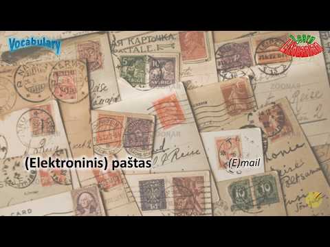 Lithuanian Vocabulary – (E)mail