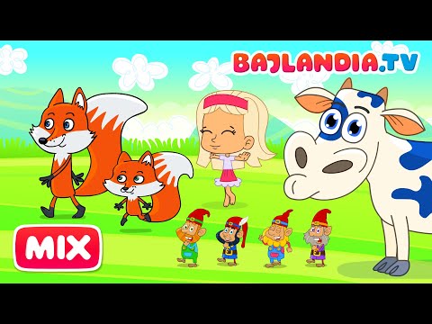 MIX Piosenki dla Dzieci - Bajlandia TV - Teledyski dla dzieci 1 GODZINA