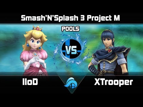 Smash n Splash 3 Project M Singles Pools - lloD (Peach) vs. Xtrooper (Marth/Wolf)