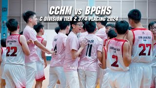 TRIPLE OVERTIME! | CCHM VS BPGHS NSG C DIVISION 3/4 PLACING 2024
