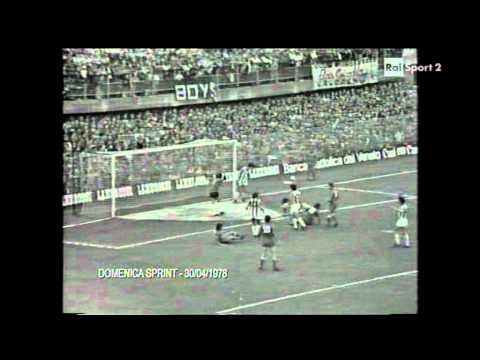 L.R.VICENZA - PERUGIA 3-1 aut Amenta, P.Rossi 2 (V) Vannini (P)  (30 apr 78)