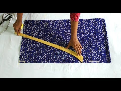 সালোয়ার কাটা/কাটিং এর সবচেয়ে সহজ নিয়ম/salwar cutting  step by step easy method/salwar making Video