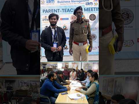 Parents shared their valuable feedback during the Parent–Teacher Meeting (PTM) at IIBM Patna.