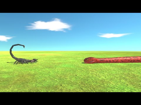 Reptiles vs Giant Invertebrates - Animal Revolt Battle Simulator
