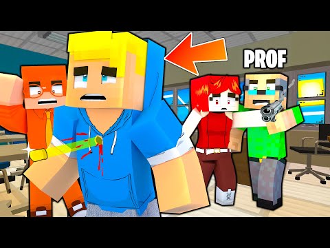 IL PROF MI HA SPARATO DAVANTI A TUTTI! - Minecraft ITA Roleplay