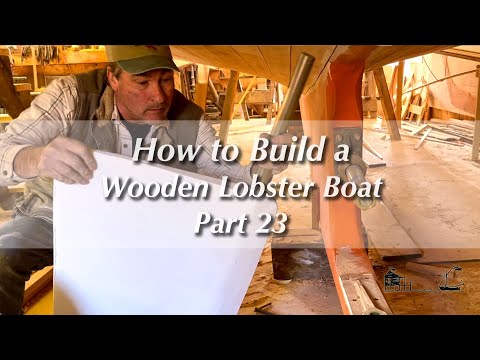 TRAILER | How to Build a Wooden Boat, Plank-on-Frame Lobster Boat, Pt 23-Drive Shaft & Rudder Shaft