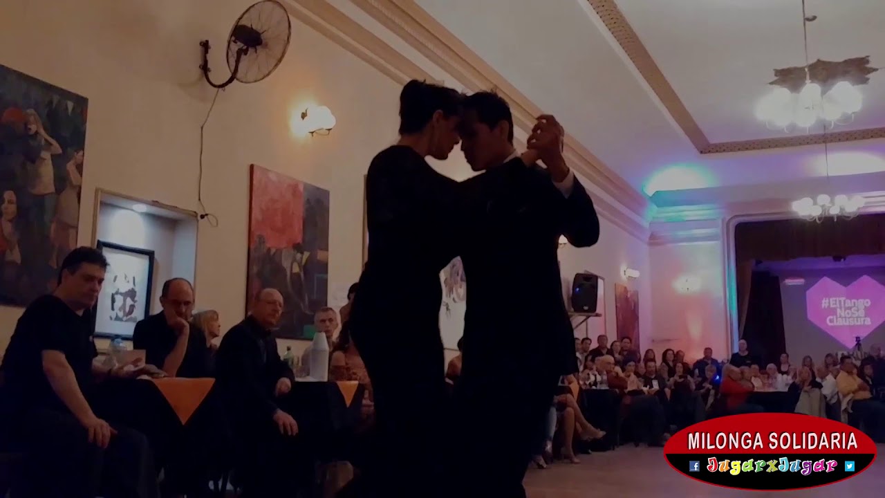Mariel Filadoro y Diego Churquina. T1. Milonga Solidaria JugarxJugar