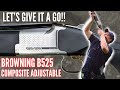 Testing the NEW Browning B525 Composite Adjustable | Interesting Result | Field Test | Clay Shooting