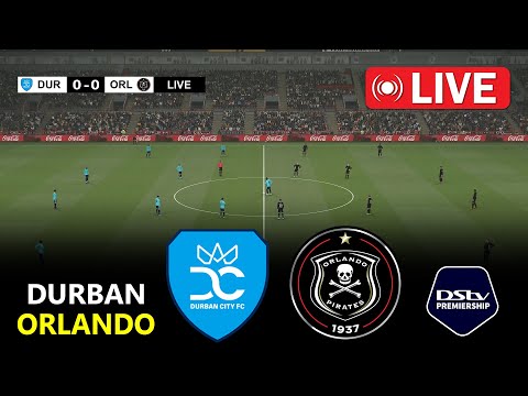 Durban City vs Orlando Pirates | Betway Premiership 2025/26 | PES 21 Simulation Gameplay
