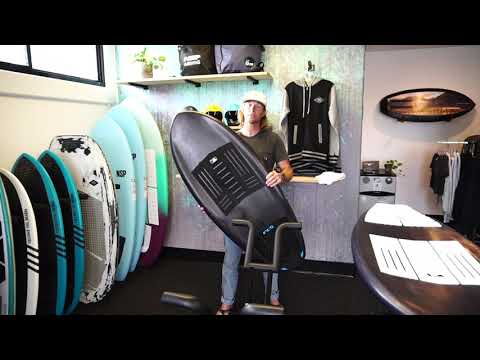 Kicktail Prototype Prone Foil Board