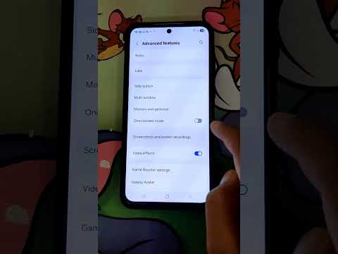 SAMSUNG A35 Three Finger Screenshot ???