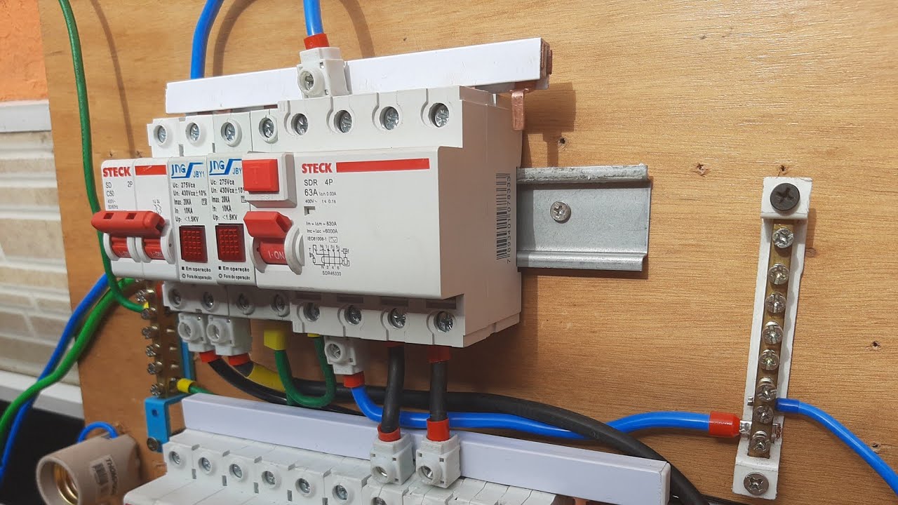como montar quadro de distribuição bifasico sem medo de errar