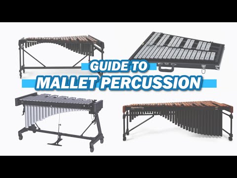 Guide to Mallet Percussion | Marimba, Vibraphone, Xylophone, and Glockenspiel Comparison