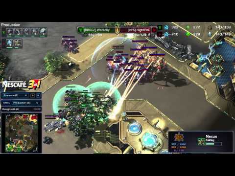 IeSF 2014 RO Qualifiers - StarCraft 2 - Warbsky vs NightEnd - Match 1
