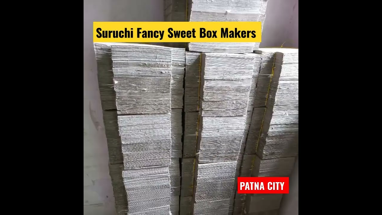 Watch video Suruchi Fancy Sweet Box Patna City #sweetbox #patna #bihar #box #cake #mithai Now Suruchi Fancy Sweet Box Patna City #sweetbox #patna #bihar #box #cake #mithai