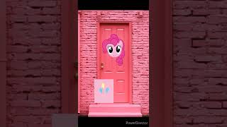 My Little Pony Pony Crashes Through A Door Meme-Pinkie Pie