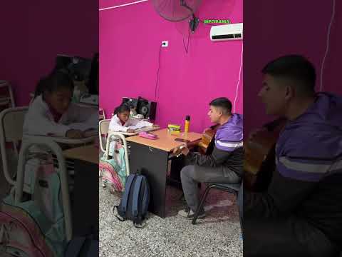 Damaris Rodríguez y su profe Cristian, una zamba y todo el corazón de #Catamarca #villavil #noticias