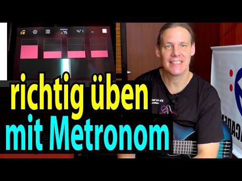 Mit Metronom richtig üben und spielen, um dein Timing zu verbessern