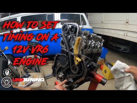 How to Set Timing on a 12V VR6 Engine - Patreon Built VRT