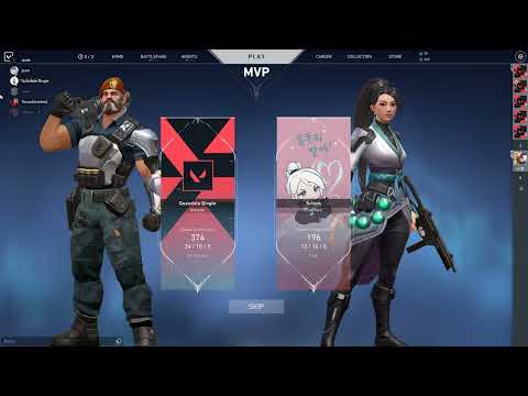 valorant platinum double rank up woohoo