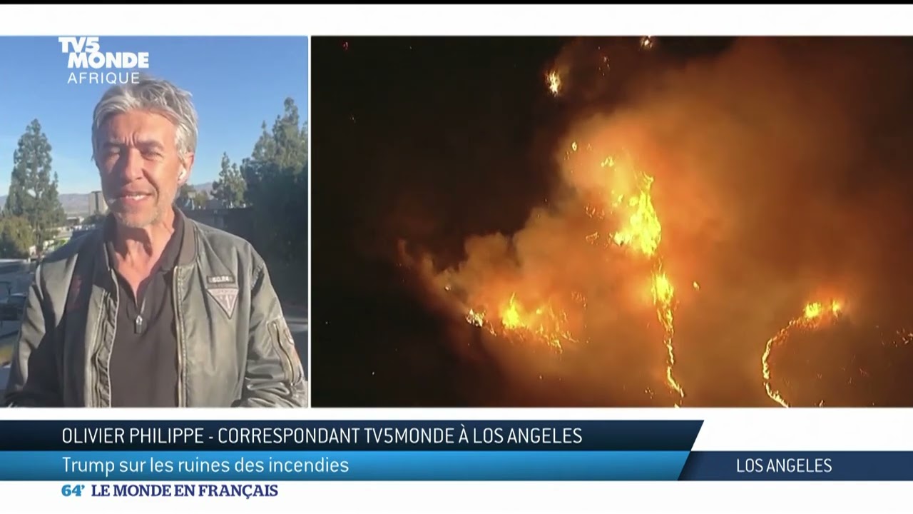 États-Unis : Trump sur les ruines des incendies