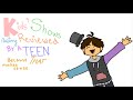 Kids Shows Being Reviewed By A Teen Because That Makes Sense Backyardigans