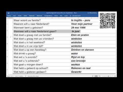 2026 | Vraag–Antwoord -Voorbeeldexamen Spreekvaardigheid A1 - 60 vragen | examen(KNS)-NAAR NEDERLAND