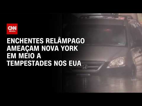 EUA: mais de 11 milhões estão sob alerta de inundação  | LIVE CNN